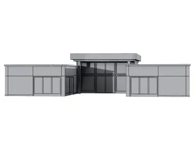 Home Building Low-poly 3D model