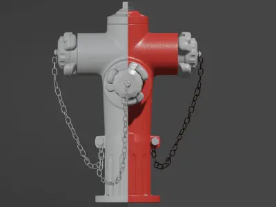 Hydrant 3D model buy