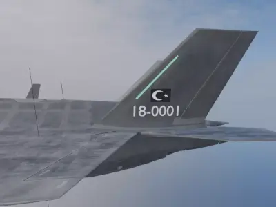 F35 Turkish version 3D model