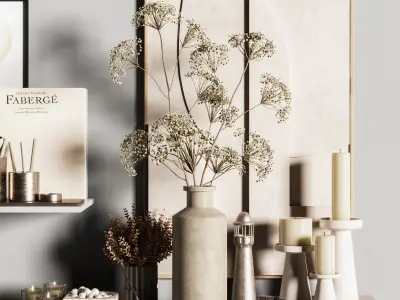 decorative set 48 3D model