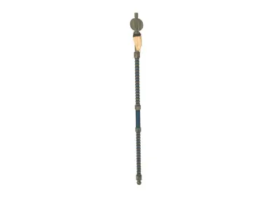 Momaw Nadons Staff 1-12 Scale Blackseries  3D print model