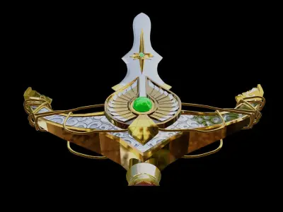 swords sword Low-poly 3D model