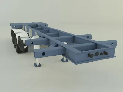 trailer model 161 3D model