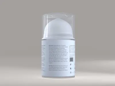 Beautenic Ultra sheer Sun Screen Bottle 3D model