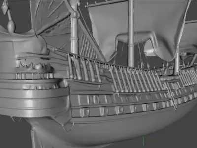 GALEON SAN FELIPE 3D model
