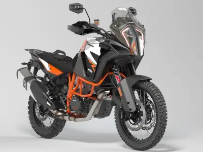 KTM 1290 Adventure R 2019 3D model