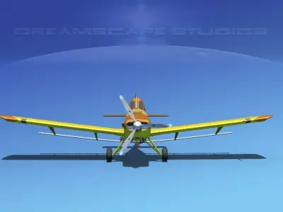 EMB-202A Ipanema V03 3D model