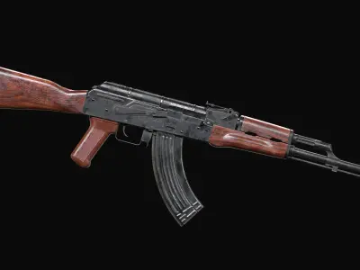 AKM - AAA Asset Low-poly 3D model