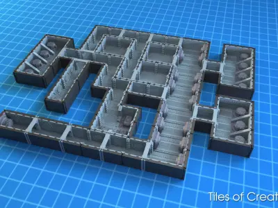 TILES OF CREATION  updated Sample files  Free 3D print model
