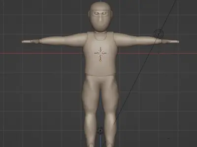 Soldier 3D model ninja 3D model