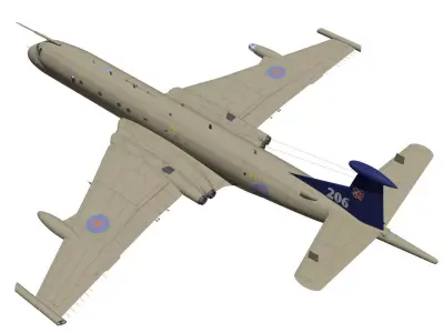 BAE Nimrod MR2 3D model purchase