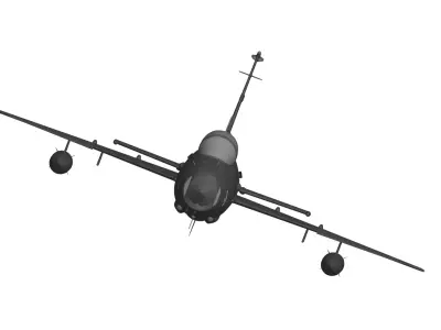 Chengdu J-7 3D model purchase