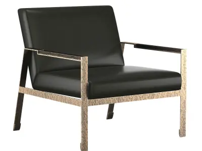 HISA LOUNGE CHAIR 3D model
