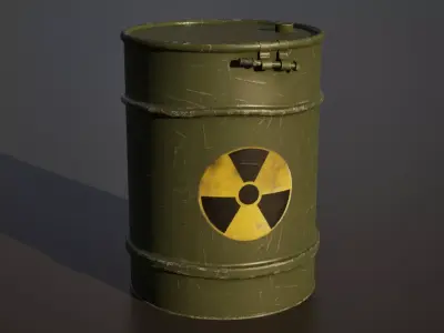Military Crates Game Ready Low-poly 3D model
