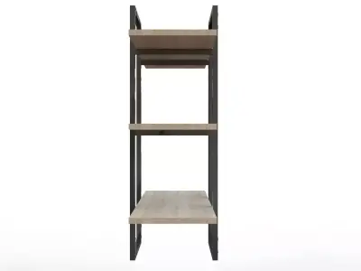 Industrial Modular Shelf 3D model