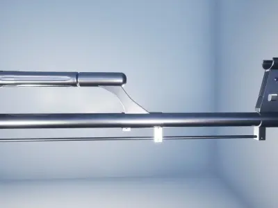Tactical AK47 3D model