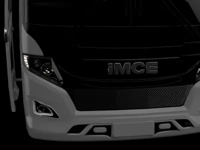 BUS IMCE Platinum - model 3D 3D model