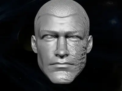 Arcann SW fan art head 3D printable File For Action Figures 3D print model purchase