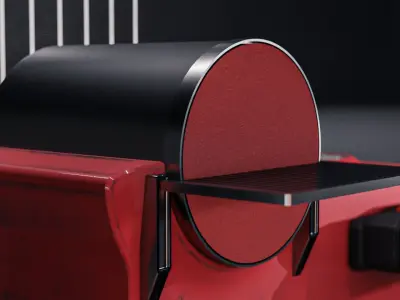Belt Grinder Machine-Tool 3D model