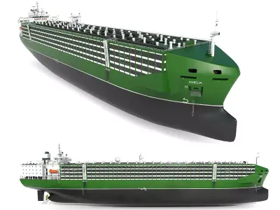 Livestock Carrier 03 3D model