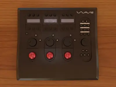 DI Color Grading Machine - Tangent Wave Panel  Low-poly 3D model