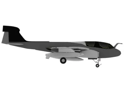AIRCRAFT EA6B 3D model