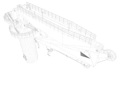 Knuckle Crane Free 3D model