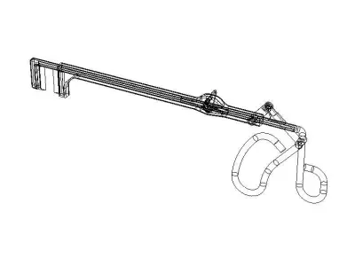 Surgical Scissor Shear Free 3D model