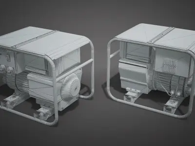 Defense Line Vol5 - Military Energy Supply 3D model