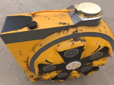 Grenade inspired by Halflife Alyx Free 3D model