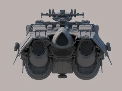Space Battle Cruiser 3D model purchase