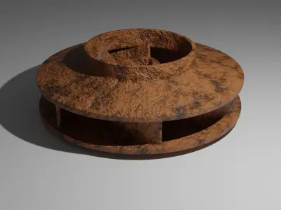 impeller pump 3D model