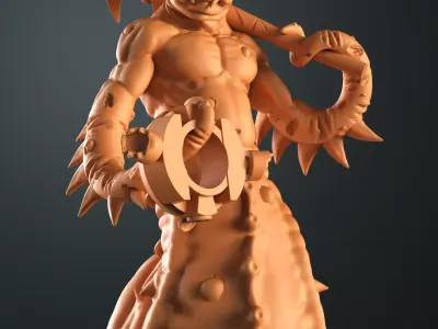Traitor damned squad x10 3D print model
