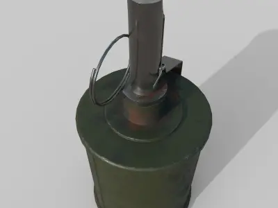 Grenade RG-42 Low-poly 3D model purchase