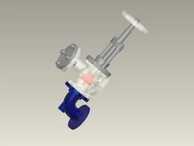 feed chek valve Free 3D model