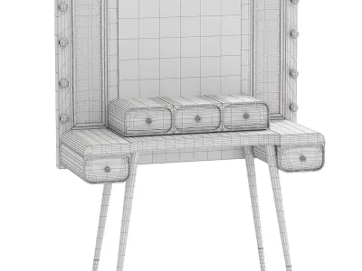 Franco vanity table By Maisonvalentina 3D model
