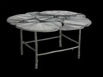 Claude Lalanne Ginkgo Dining Table 3D model