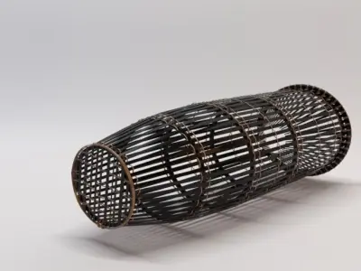 Bubu Sederhana 3D model