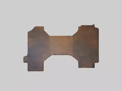 Handmade Wall Pieces Low-poly 3D model