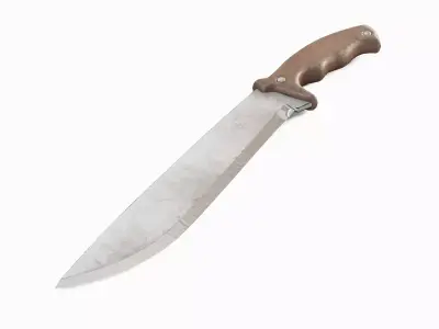 Machete Knife Pack 3D Model Collection