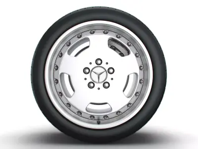 Mercedes Benz AMG Aero II Wheel 3D model