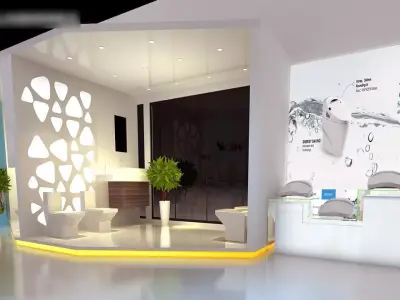 Exhibition - Size - 12X11-3DMAX2009-0033 3D model