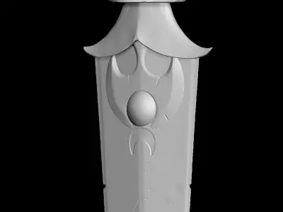 Realistic Dagger 3D model Free 3D model