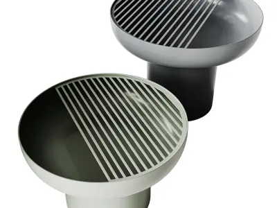 MID TM Round Coffee Table by Babich studio 3D model