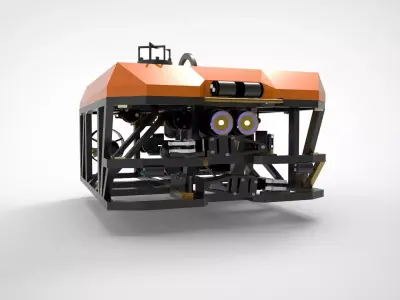 Submersible Remotely Operated Vehicle 3D model