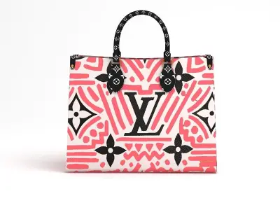 Louis Vuitton Leather Bag 11 3D model