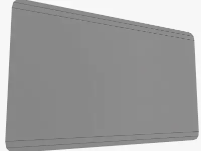 3D Sign No Trespassing Low Poly PBR Textures Low-poly 3D model