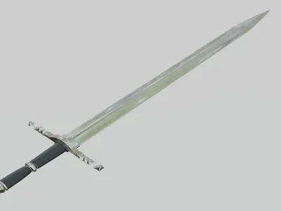 sword lord of rings 3D model