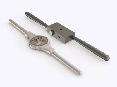 Thread tapping tool 3D model