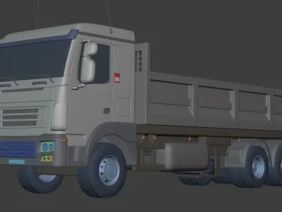 Generic Small Tipping Truck  3D model